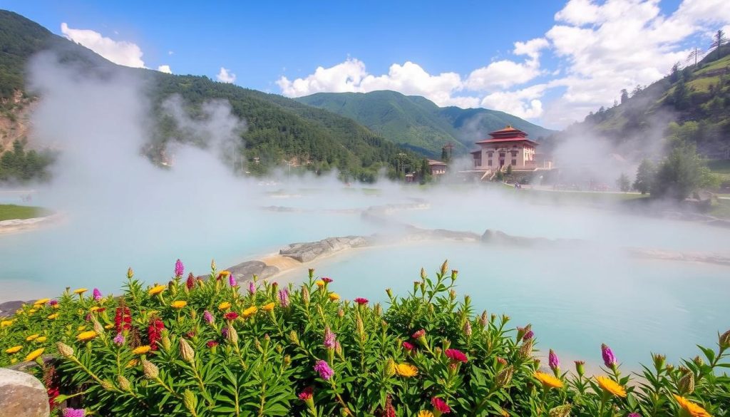 hot springs near Paro hot springs near Paro