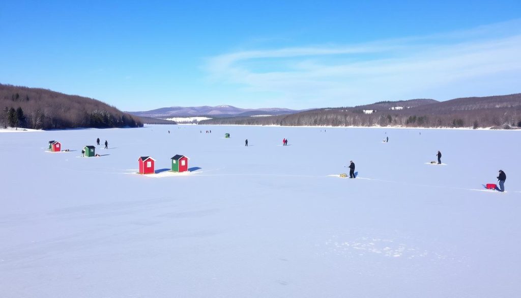ice fishing hotspots ice fishing hotspots