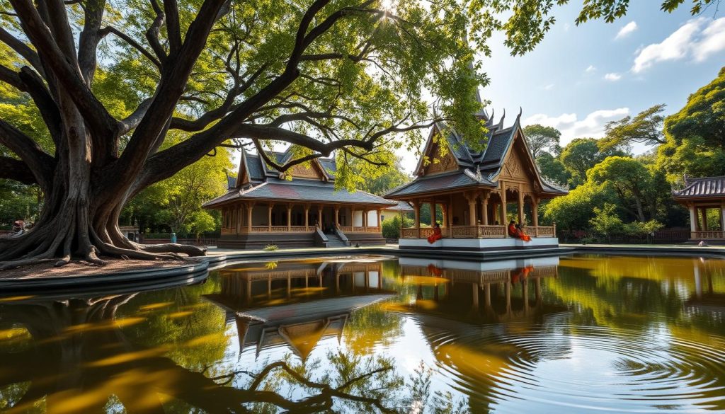 immersing in Buddhist practices immersing in Buddhist practices
