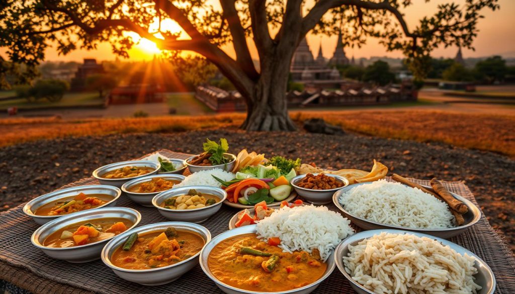 local cuisine Bagan local cuisine Bagan