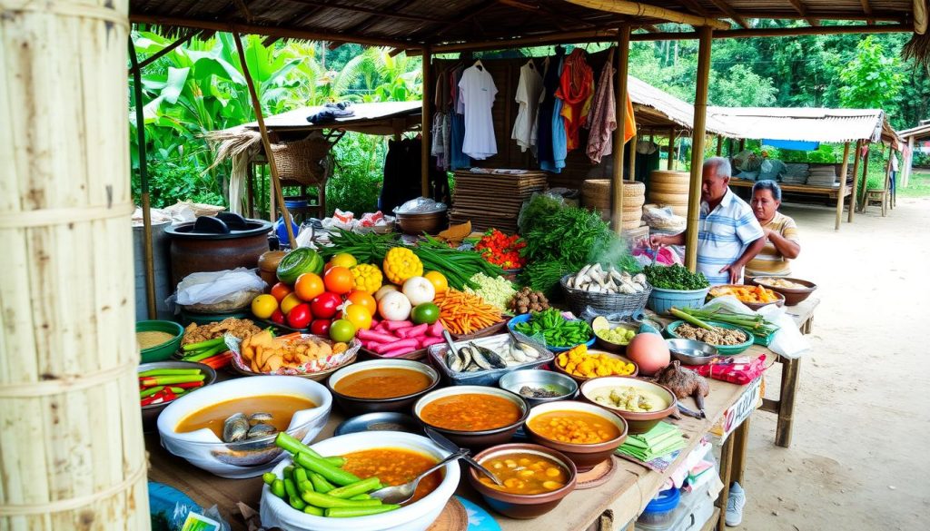 local cuisine in Indein local cuisine in Indein