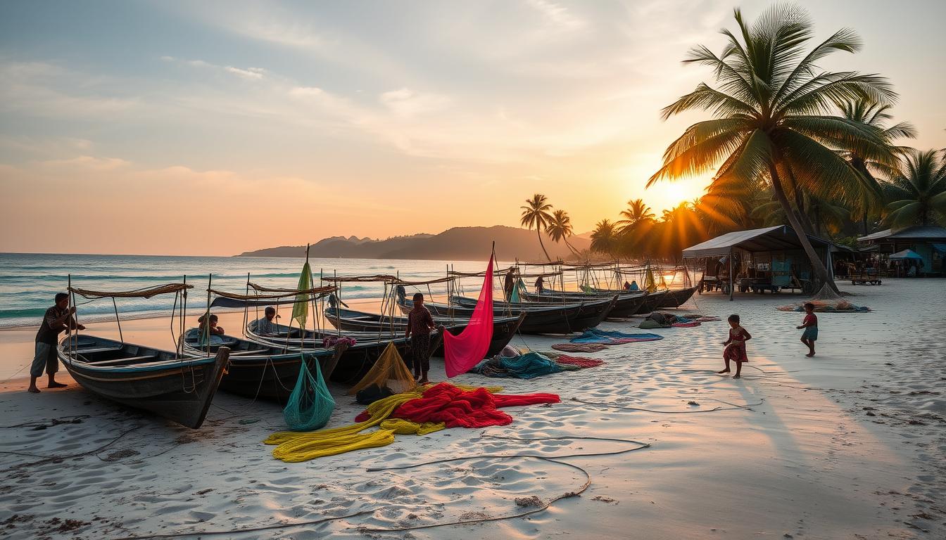 local culture experiences Ngapali Beach 🇲🇲