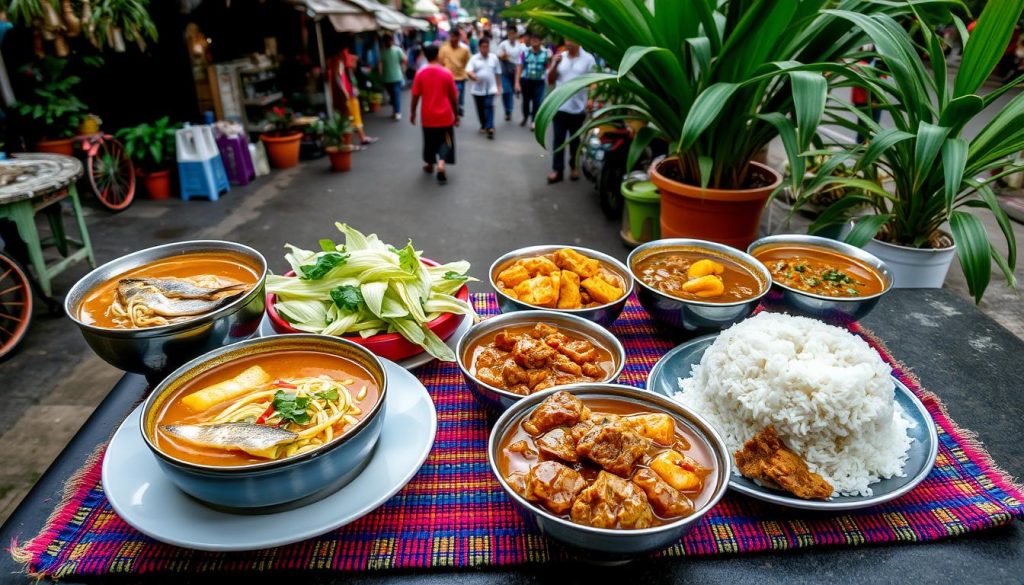 local food in Myanmar local food in Myanmar