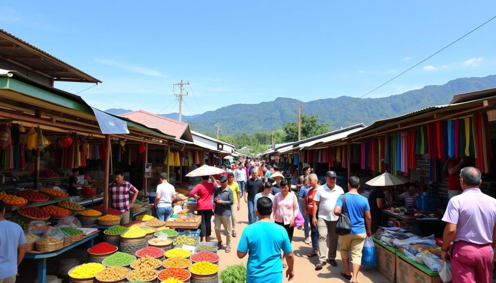 local markets Pakse local markets Pakse