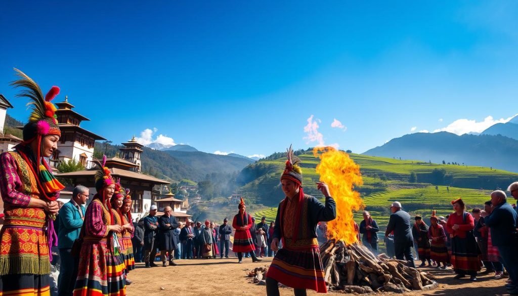 local traditions in Bumthang local traditions in Bumthang