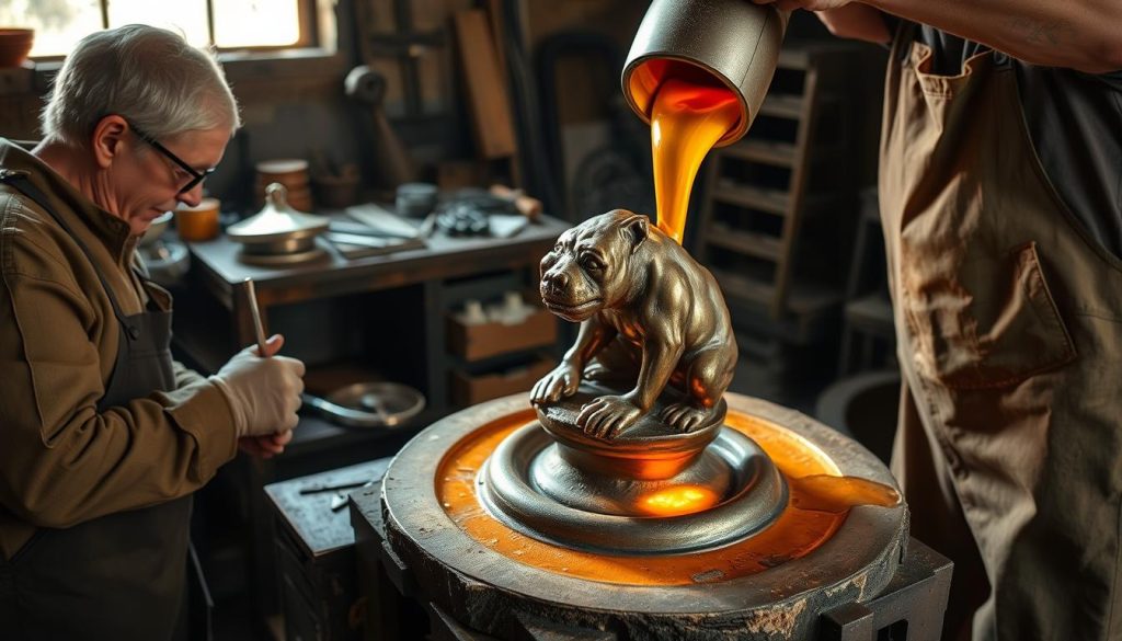lost wax casting process of custom bronze sculpture lost wax casting process of custom bronze sculpture