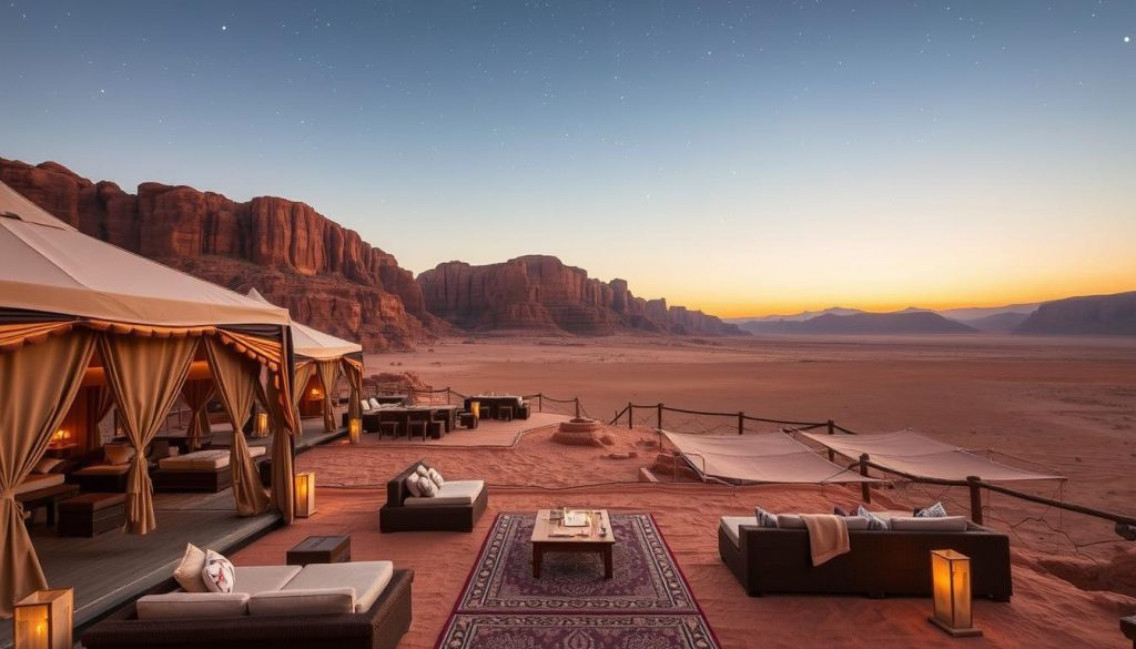 luxury camping accommodations in Wadi Rum luxury camping accommodations in Wadi Rum