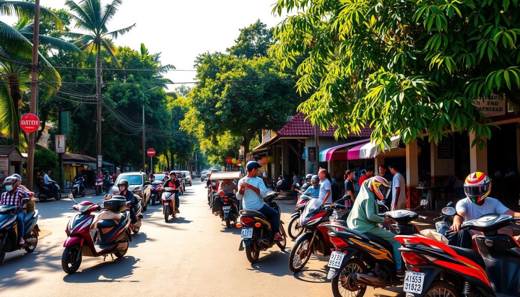 motorbike taxis in Pakse motorbike taxis in Pakse
