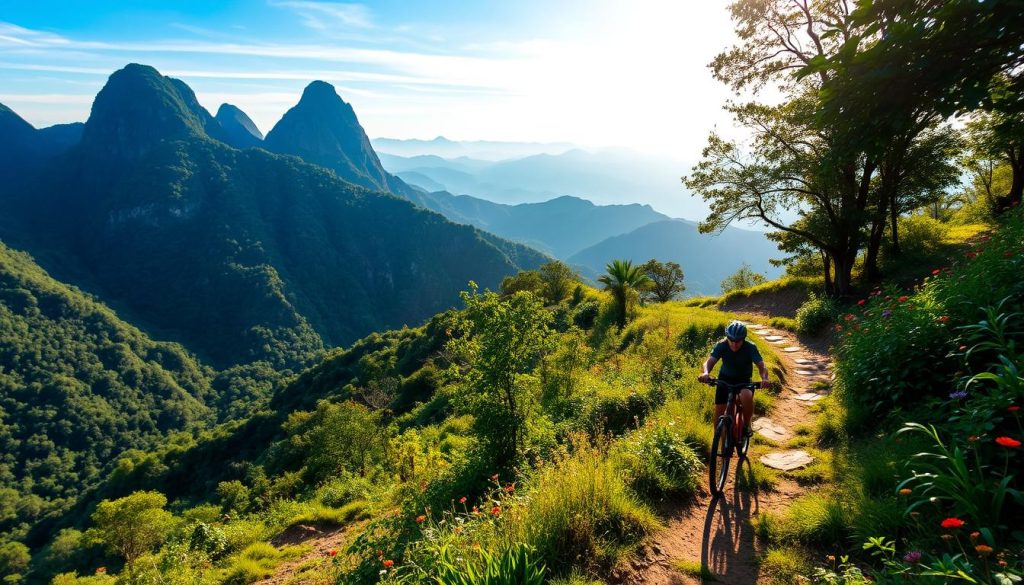 mountain trekking and biking adventures in Luang Prabang mountain trekking and biking adventures in Luang Prabang