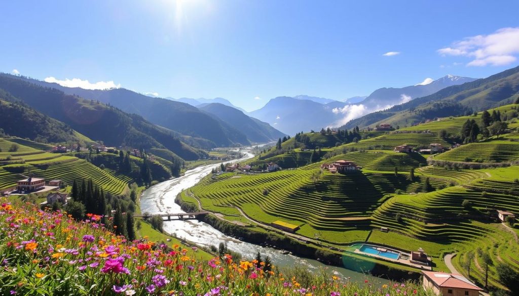 natural beauty of Bumthang natural beauty of Bumthang