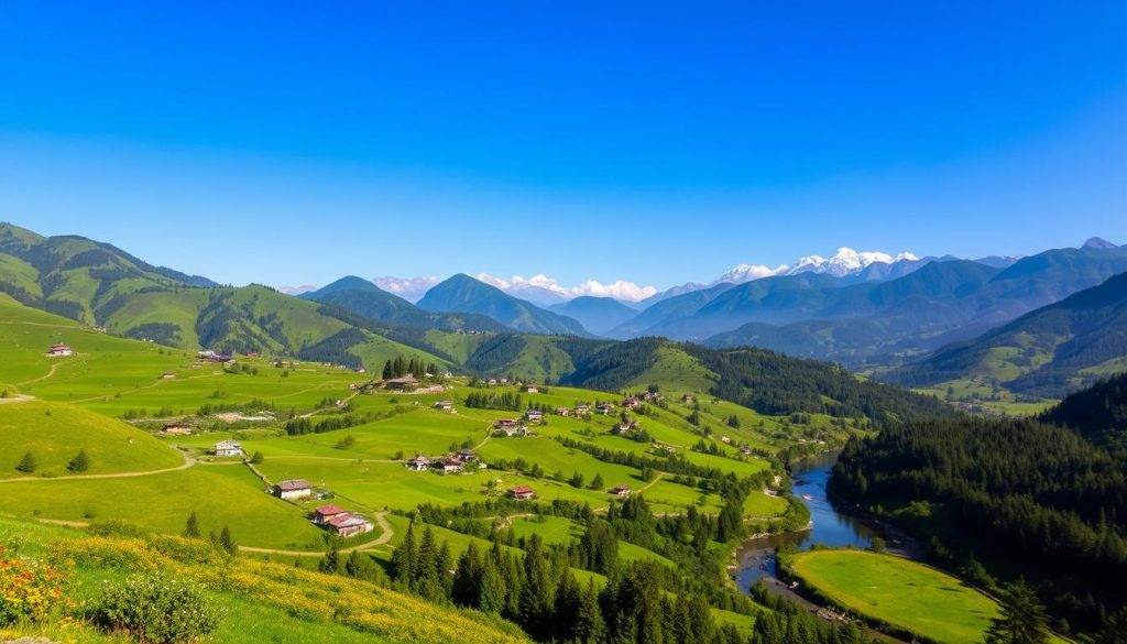 natural landscapes in Bumthang natural landscapes in Bumthang