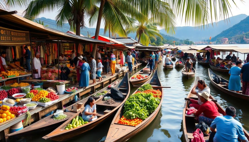 navigating Inle Lake markets navigating Inle Lake markets