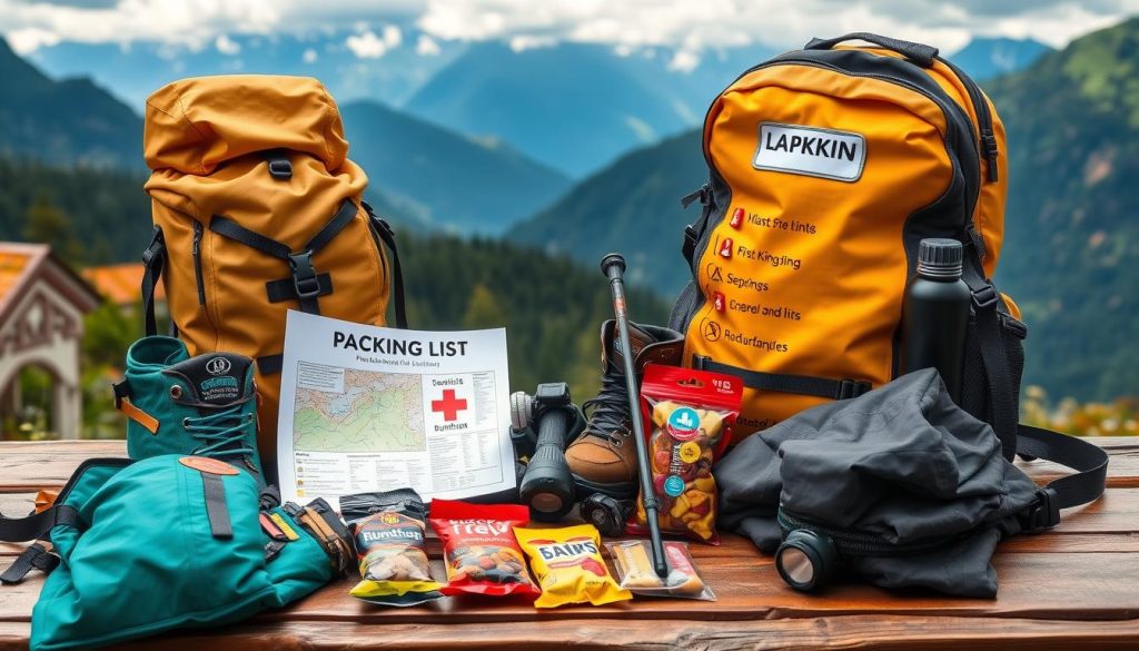 packing list for trekking packing list for trekking