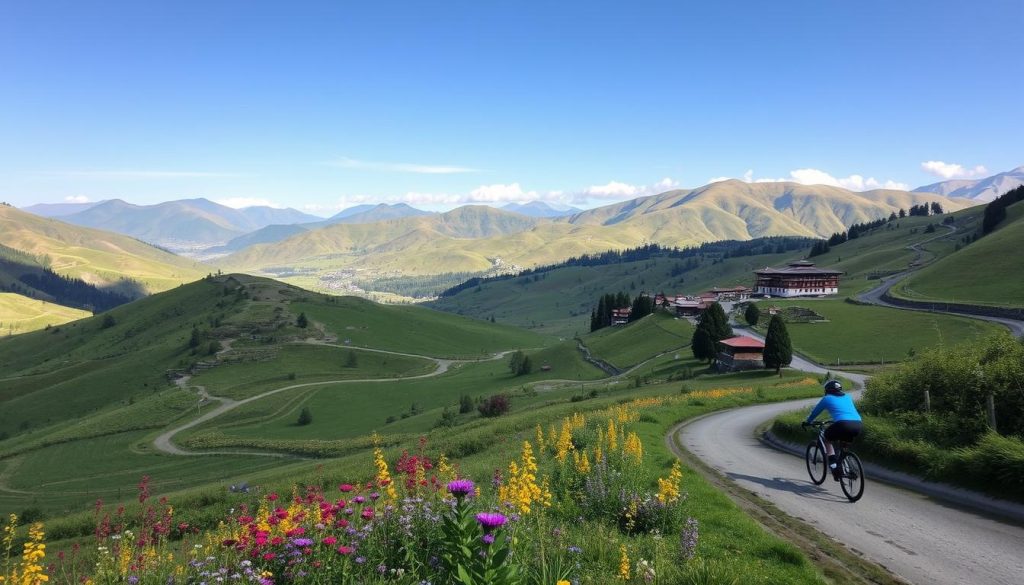 popular cycling routes in Bumthang popular cycling routes in Bumthang