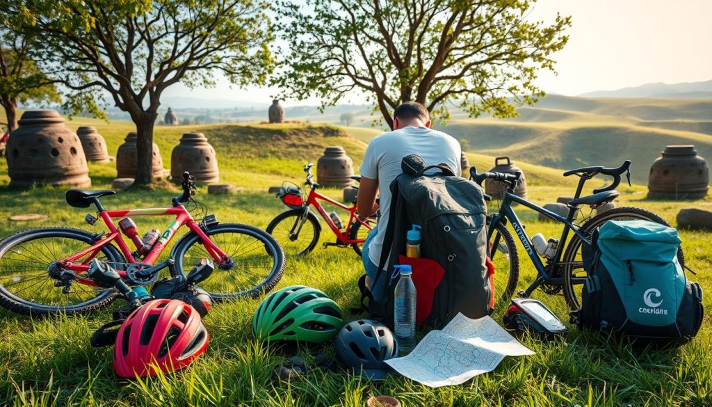 preparing for a cycling adventure preparing for a cycling adventure