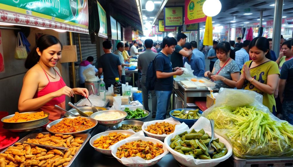 safe street food in Yangon safe street food in Yangon