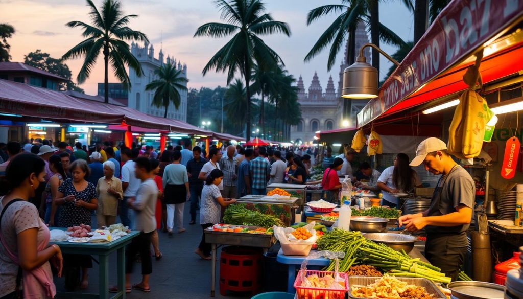 safe street food in Yangon safe street food in Yangon