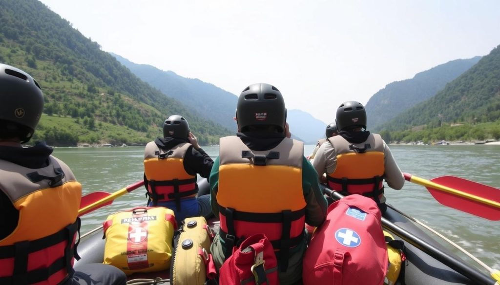 safety measures in Paro rafting safety measures in Paro rafting