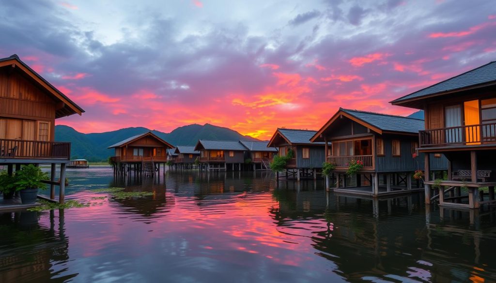 scenic lodging options Inle Lake scenic lodging options Inle Lake