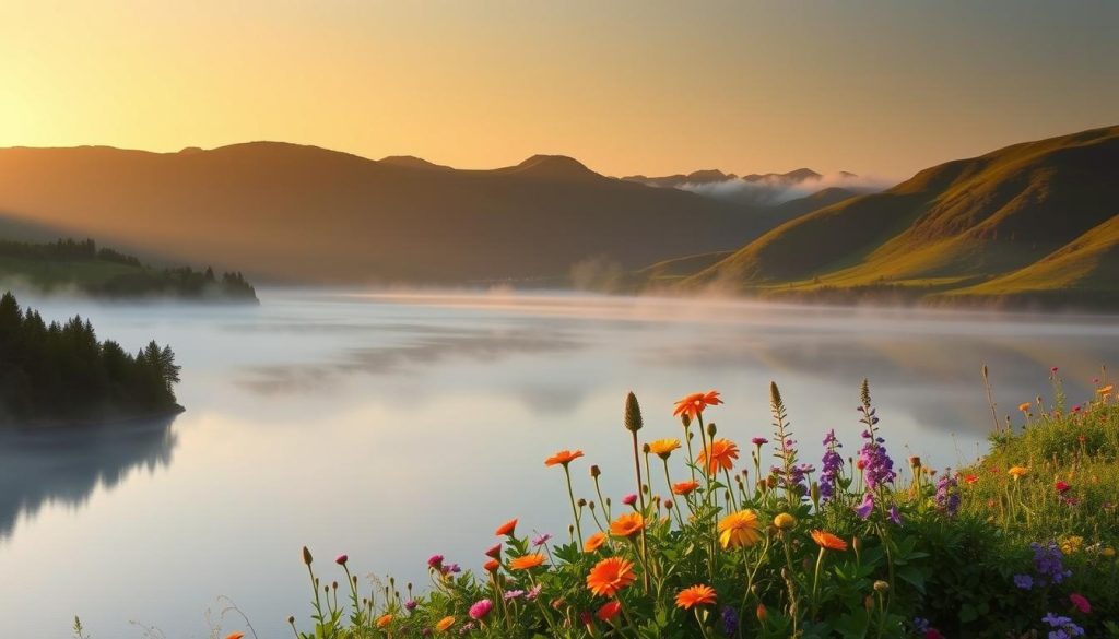 scenic views of Mohamaya Lake scenic views of Mohamaya Lake