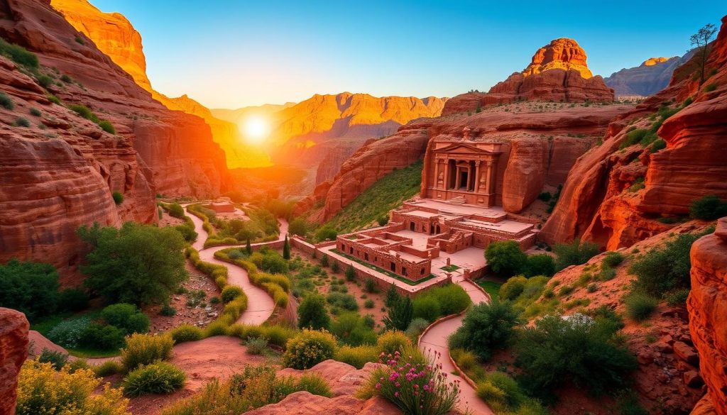 scenic walks in Petra scenic walks in Petra