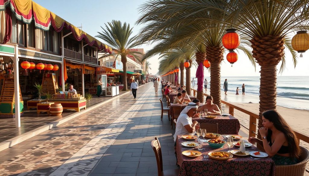 seaside dining at Al Wakrah Souq seaside dining at Al Wakrah Souq