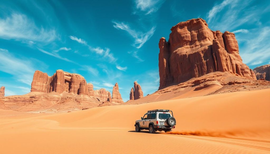 self-driving in Wadi Rum self-driving in Wadi Rum