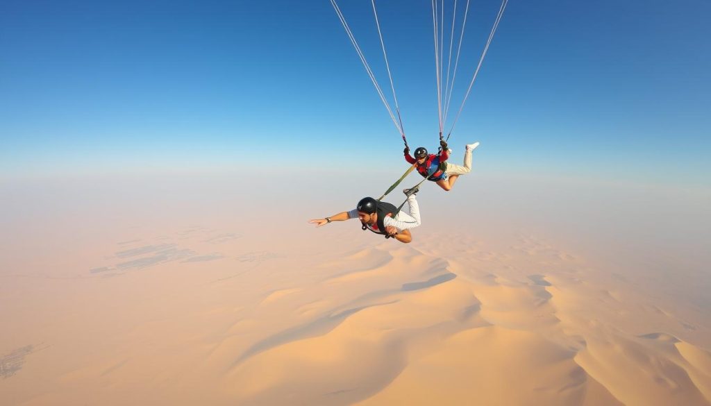 skydiving in Qatar skydiving in Qatar