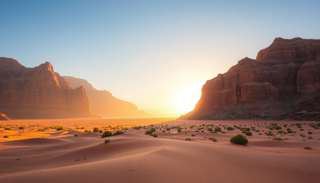 summer in Wadi Rum summer in Wadi Rum