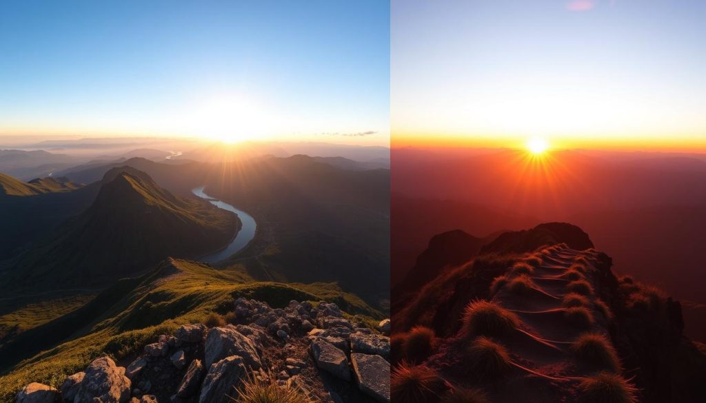sunrise hiking and sunset views Mount Phousi sunrise hiking and sunset views Mount Phousi