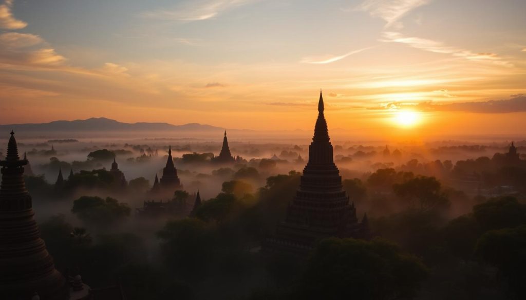 sunrise photography in Bagan sunrise photography in Bagan