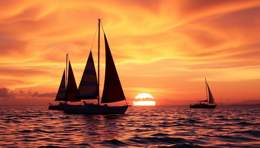 sunset paraw sailing sunset paraw sailing