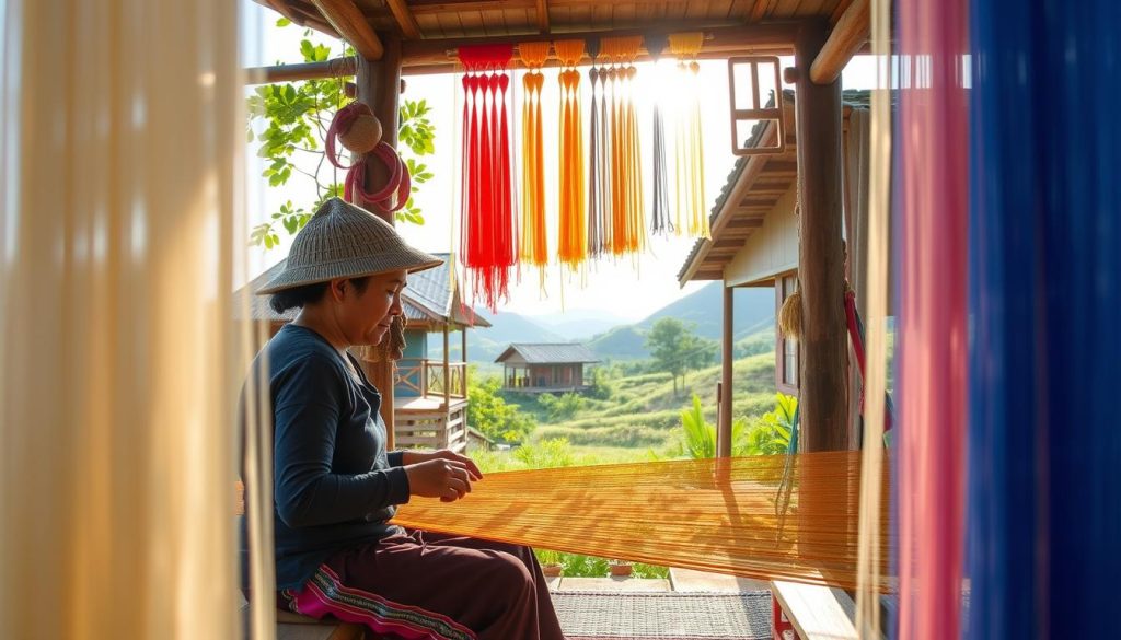 sustainable weaving practices in Pakse sustainable weaving practices in Pakse