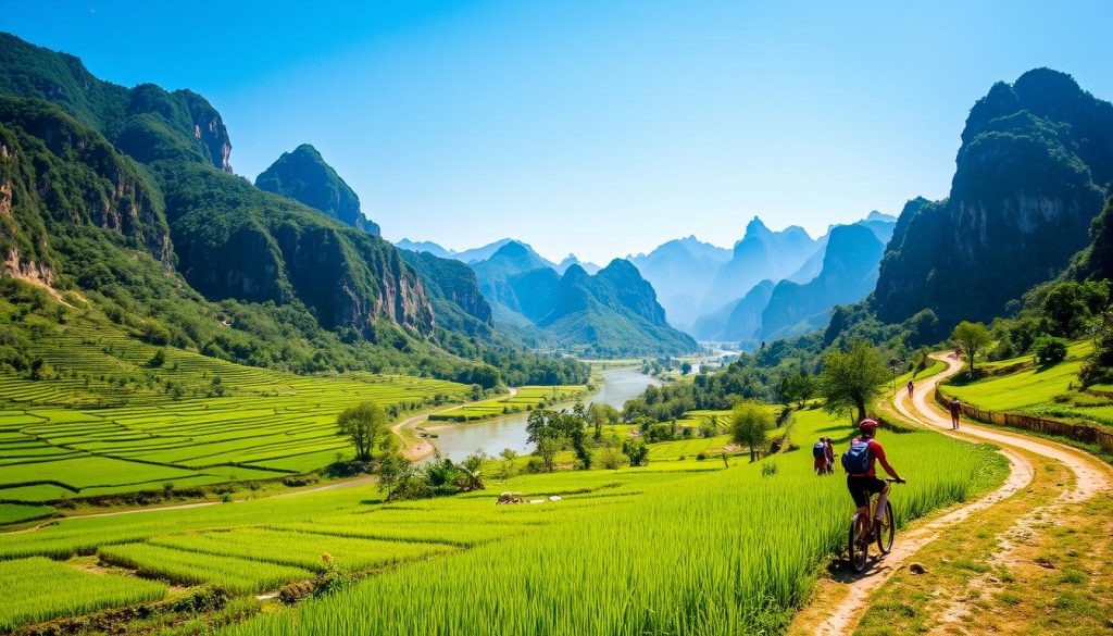 top cycling destinations in Vang Vieng top cycling destinations in Vang Vieng