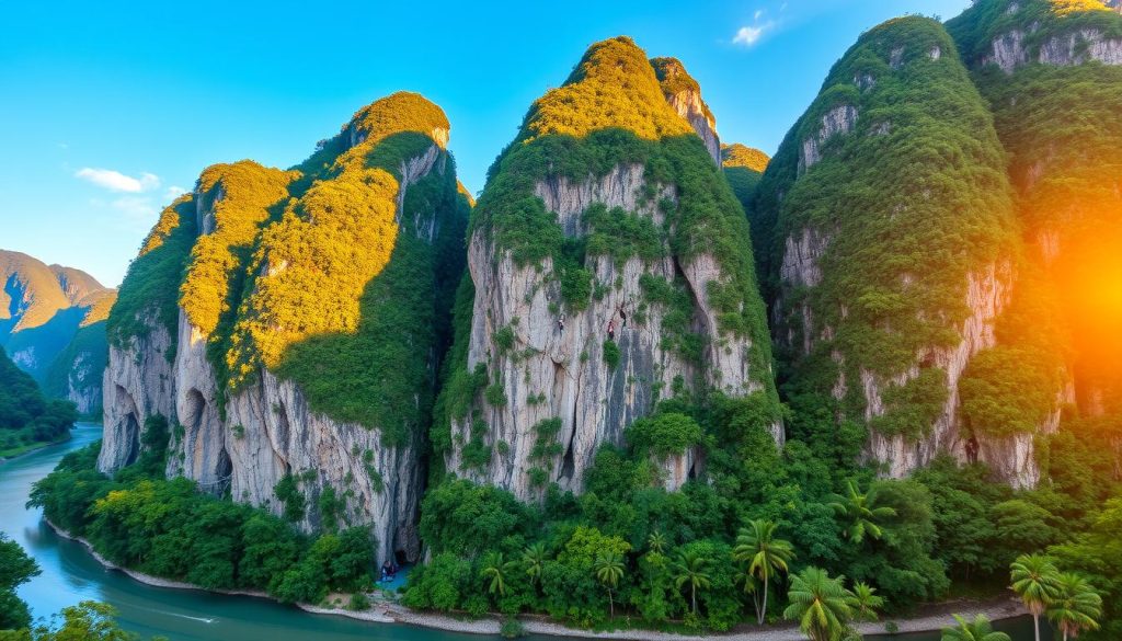 top rock climbing destinations in Vang Vieng top rock climbing destinations in Vang Vieng