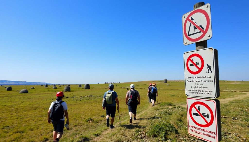 tourist safety precautions at the Plain of Jars tourist safety precautions at the Plain of Jars