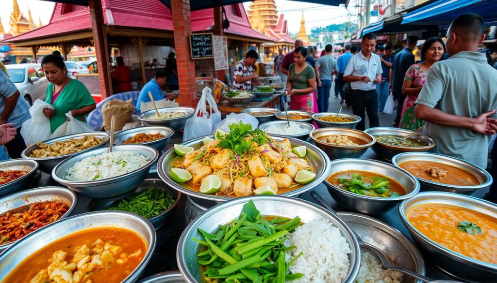 traditional Burmese cuisine in Yangon traditional Burmese cuisine in Yangon