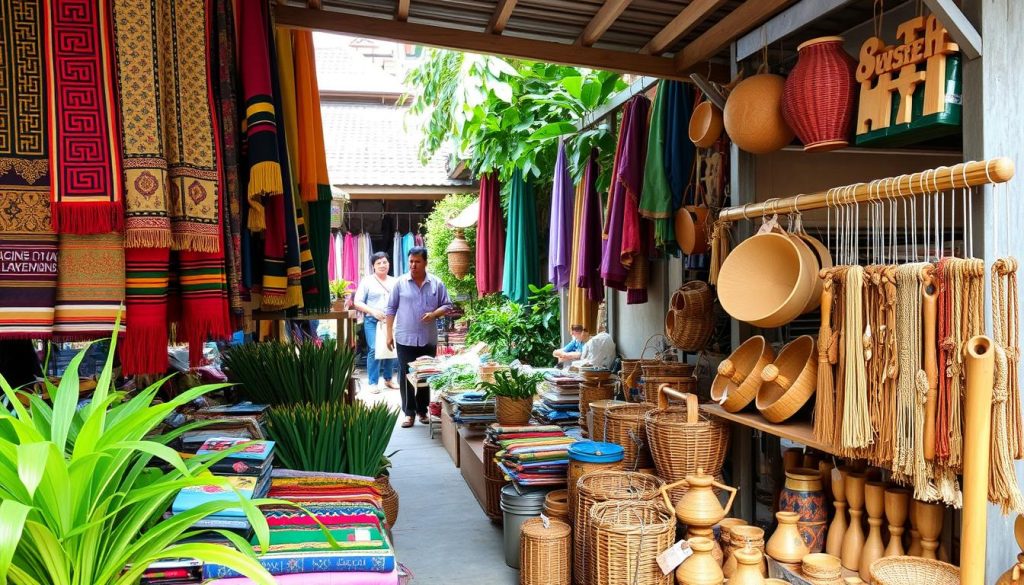 traditional Laos handicrafts traditional Laos handicrafts