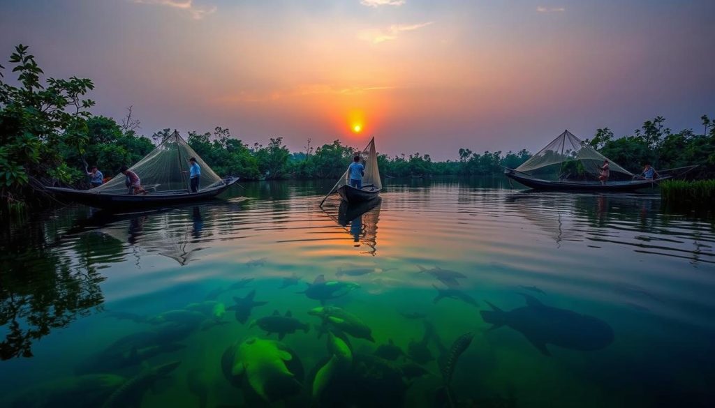 traditional fishing practices in the Sundarbans traditional fishing practices in the Sundarbans