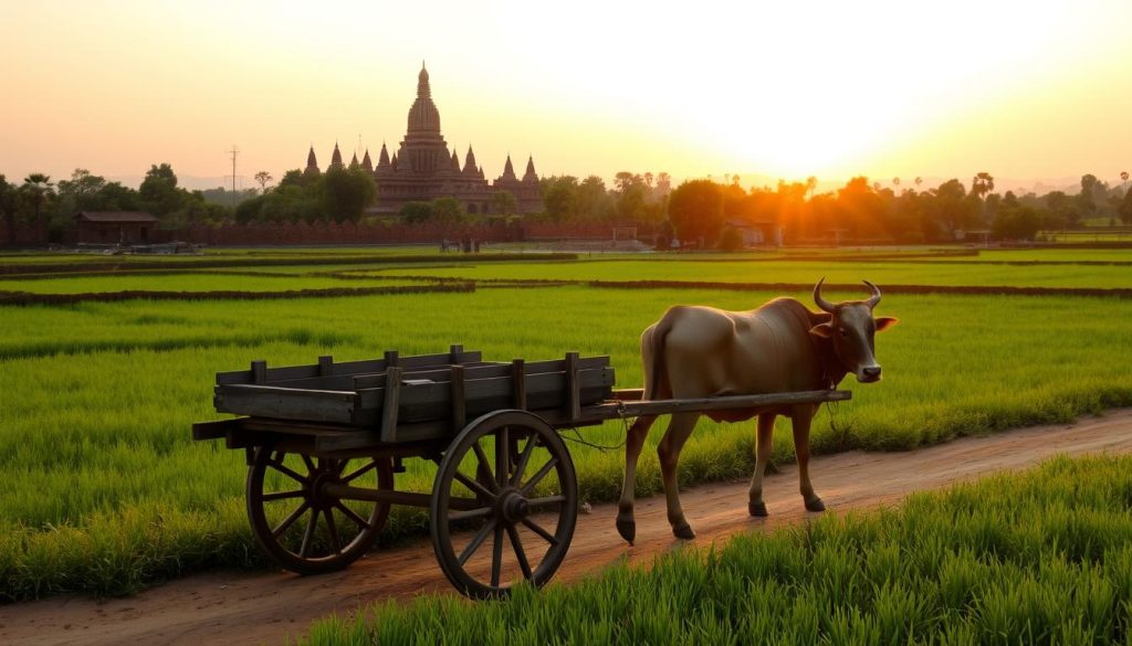 traditional transport in Bagan traditional transport in Bagan