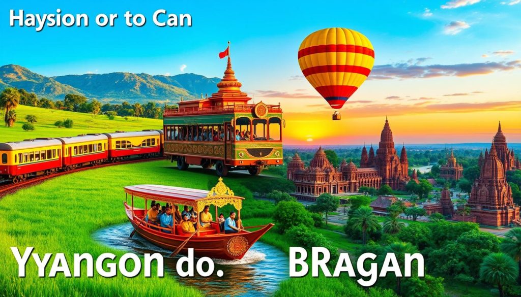 transportation options Yangon to Bagan transportation options Yangon to Bagan