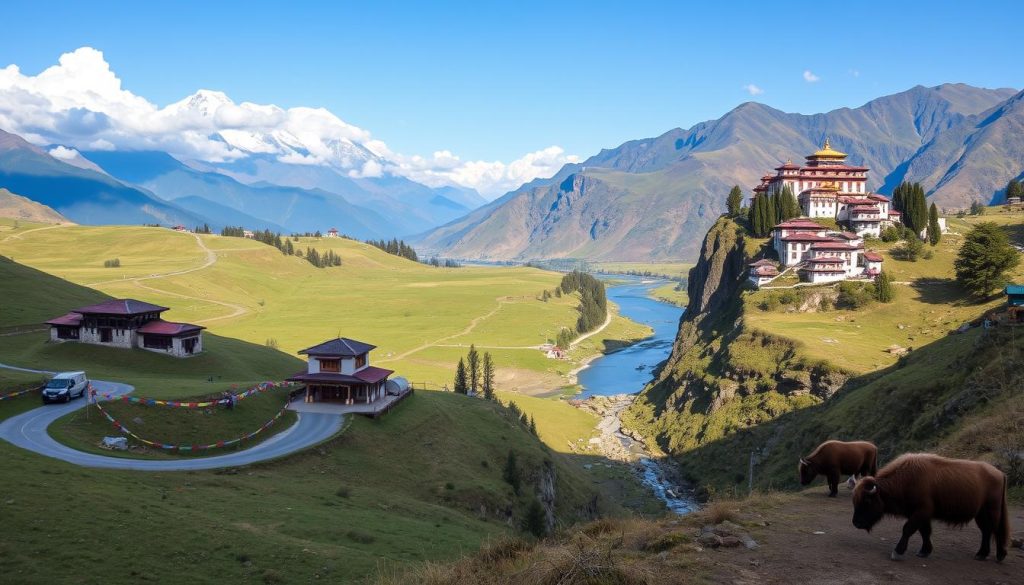 travel logistics how to reach Bumthang and Paro travel logistics how to reach Bumthang and Paro