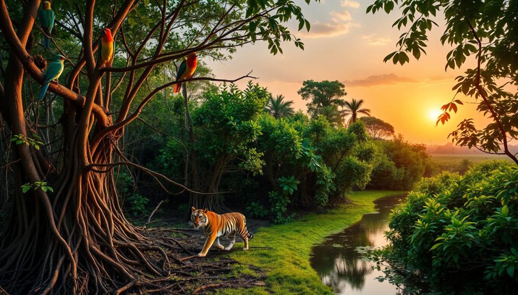 unique wildlife ecosystem in Sundarbans unique wildlife ecosystem in Sundarbans