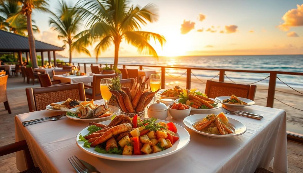 value for money seafood at Laguna Lodge value for money seafood at Laguna Lodge