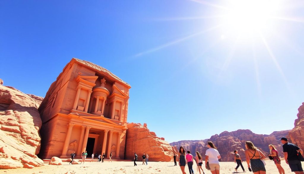 visiting petra during summer visiting petra during summer
