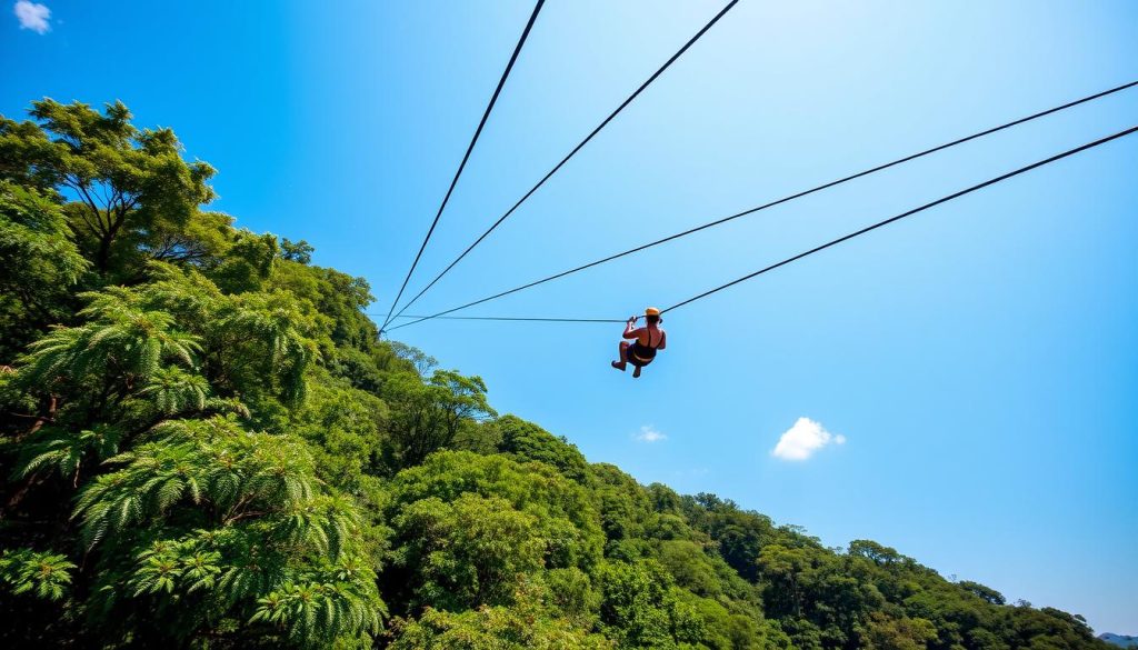 zip lining in Dulahazra Safari Park zip lining in Dulahazra Safari Park