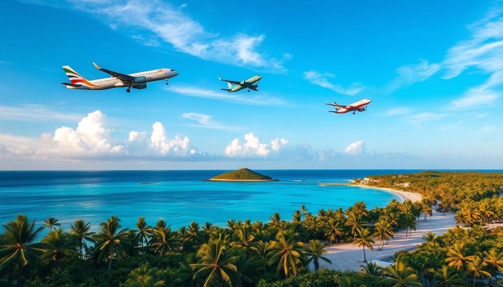 Airlines operating direct flights to Providenciales. Airlines operating direct flights to Providenciales.