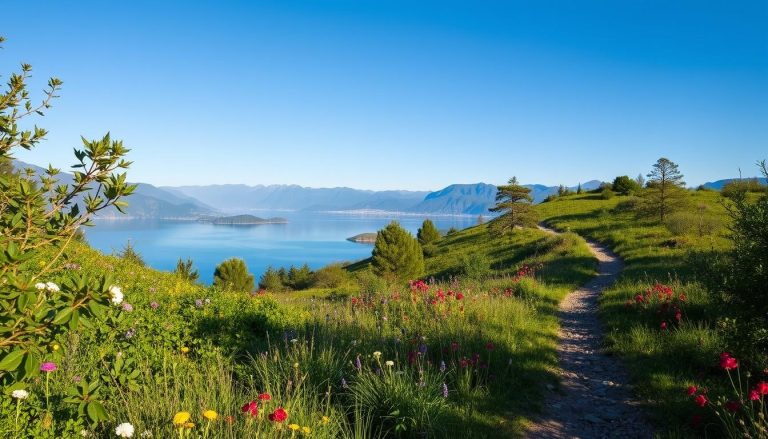 Are there any hiking trails near Lake Sevan?