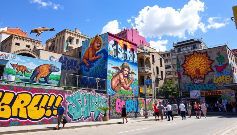 Are there any street art tours in Batumi?