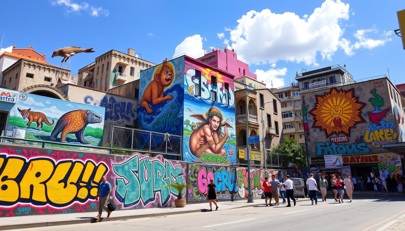 Are there any street art tours in Batumi?
